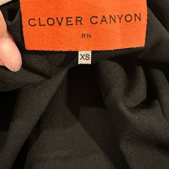 CLOVER CANYON BLACK SLEEVELESS CASUAL PRINT SHIFT DRESS XS - Picture 4 of 10